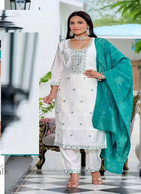 Naisha K 151 Vol 2 Vatican Kurti Bottom With Dupatta Wholesale Distributors In India